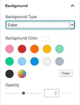 Gutenberg Section Block (Background)